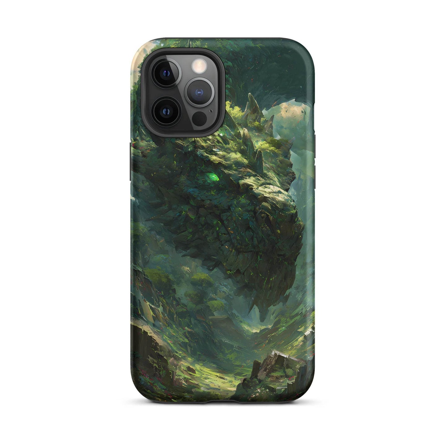 Earth Dragon: The Living Mountain Tough Case for iPhone® - Chromavolt