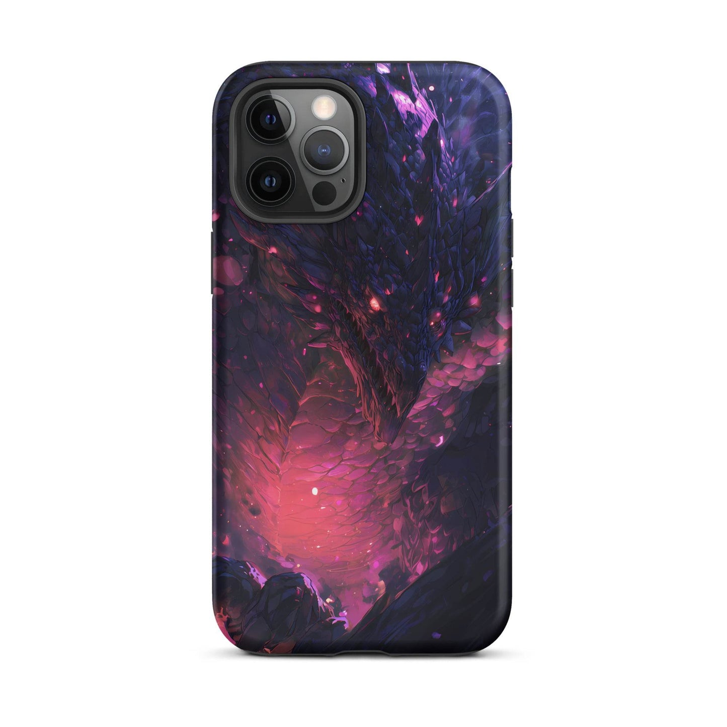 Darkness Dragon: The Void Warden Tough Case for iPhone® - Chromavolt