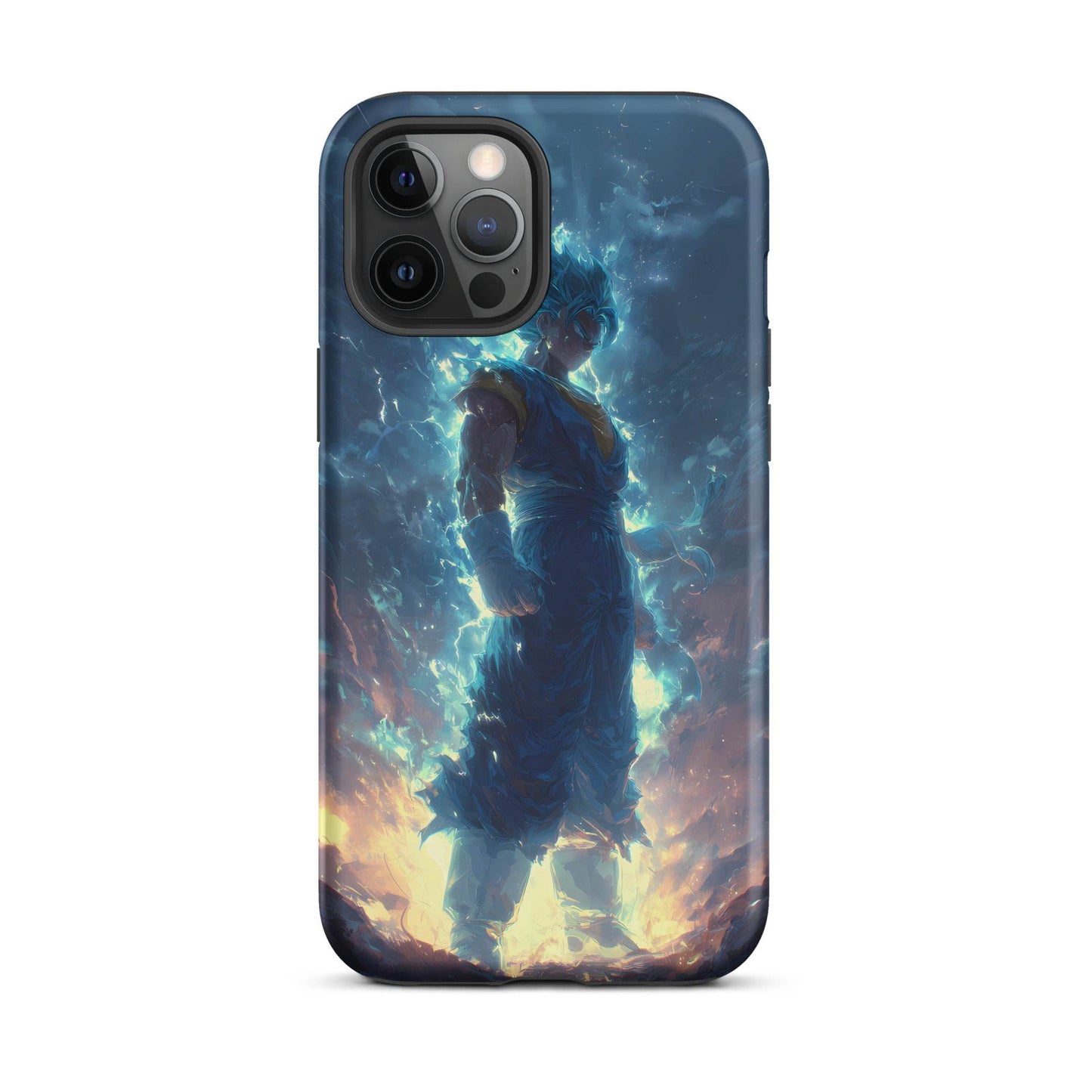 Super Saiyan Blue Vegito, Dragon Ball Super Anime Fan Art Tough Case for iPhone® - Chromavolt