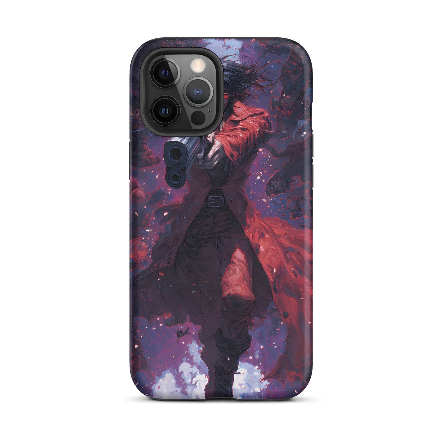 Alucard Hellsing Anime Fan Art Tough Case for iPhone® - Chromavolt