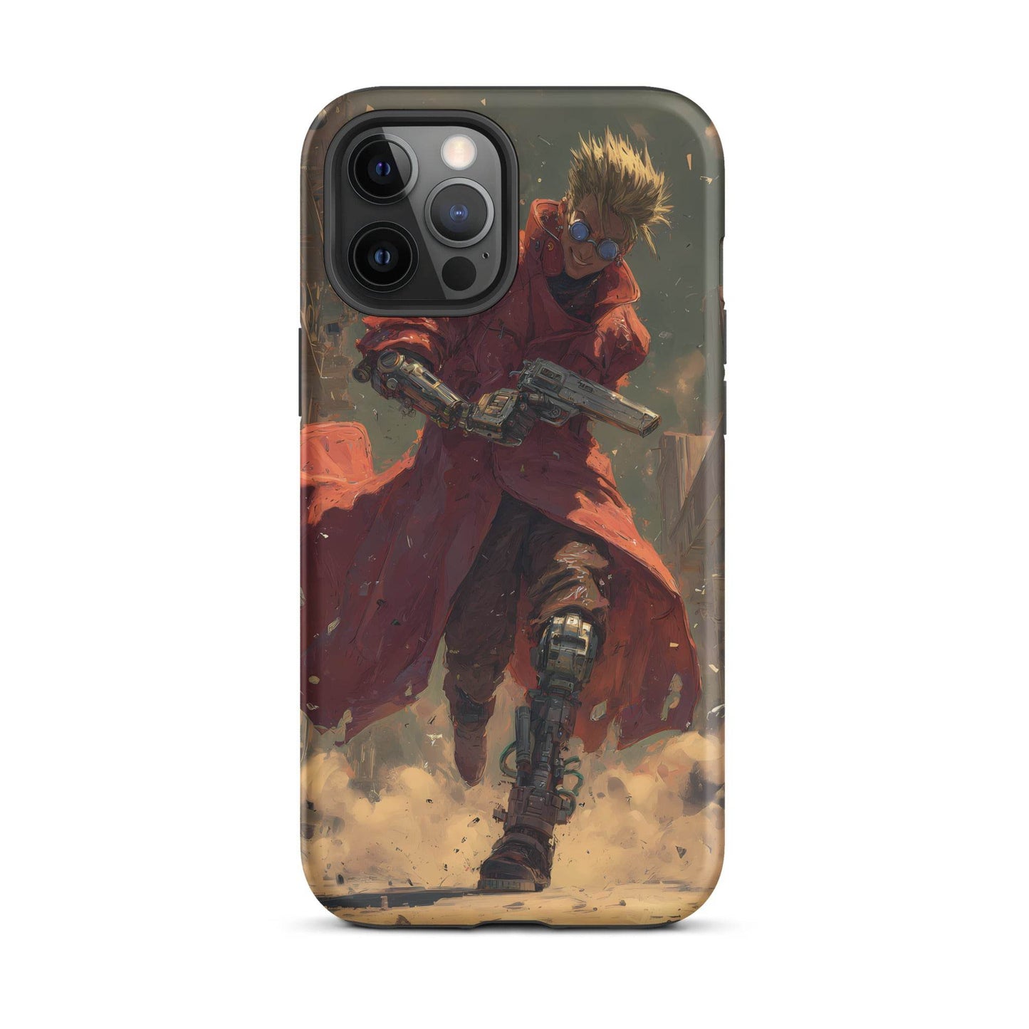 Vash the Stampede, Trigun Anime Fan Art Tough Case for iPhone® - Chromavolt