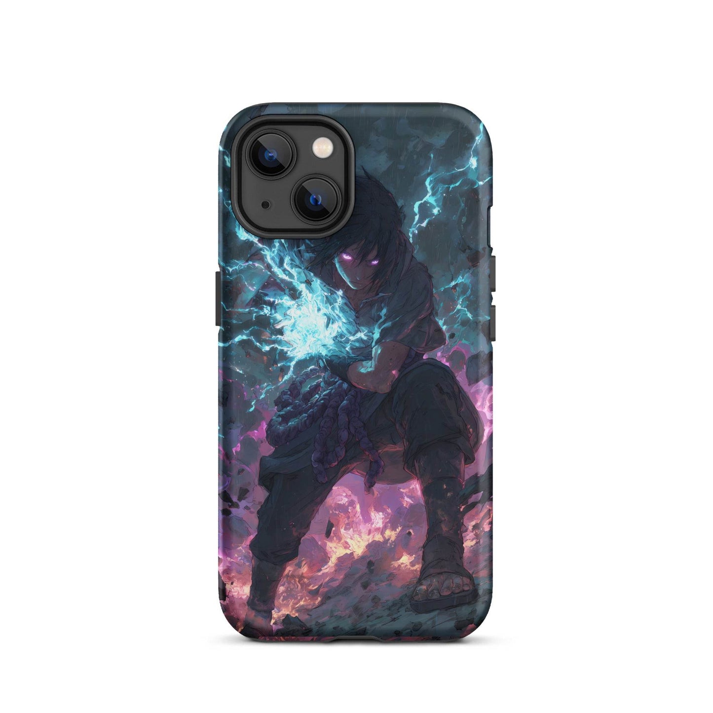 Sasuke Uchiha Chidori, Naruto Shippuden Tough Case for iPhone® - Chromavolt