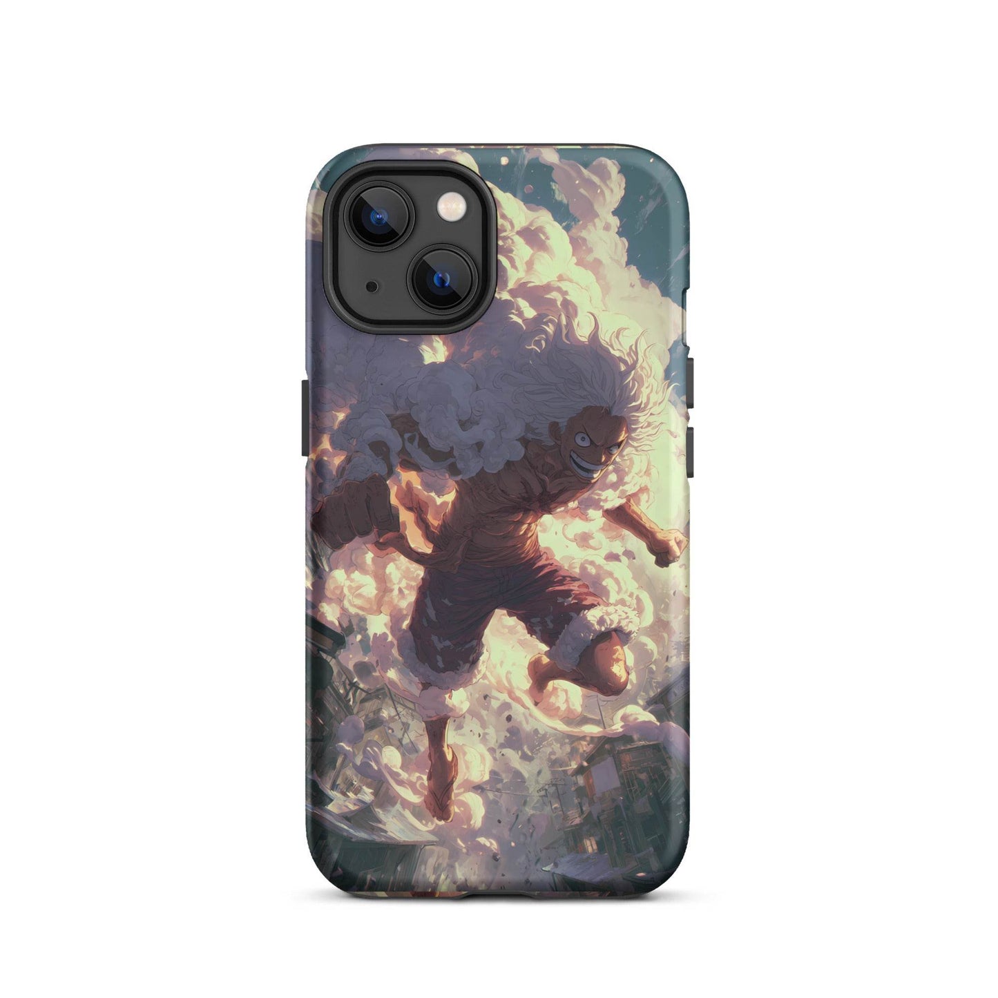 Monkey D Luffy Gear 5 Sun God Nika, One Piece Anime Tough Case for iPhone® - Chromavolt