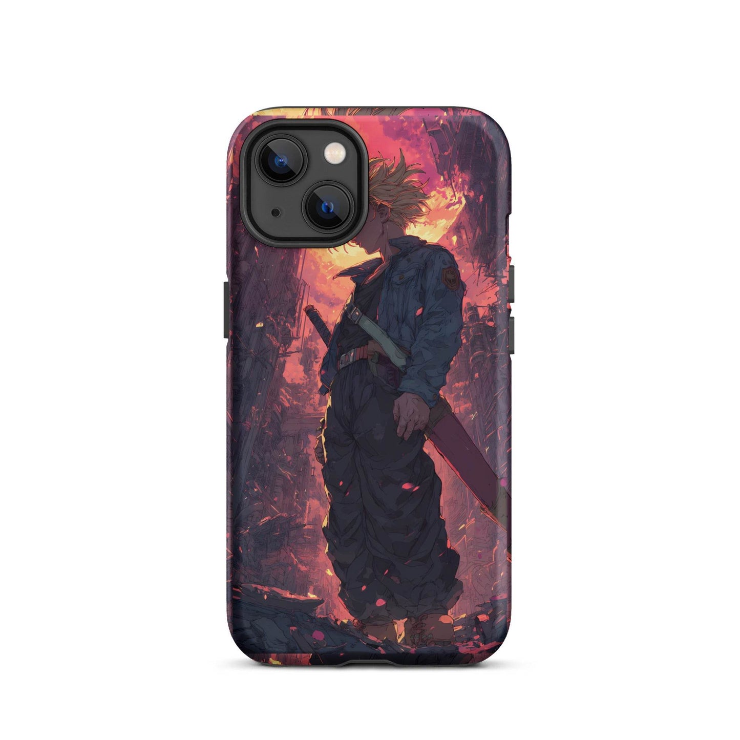 Super Saiyan Trunks Dragon Ball Z Tough Case for iPhone® - Chromavolt