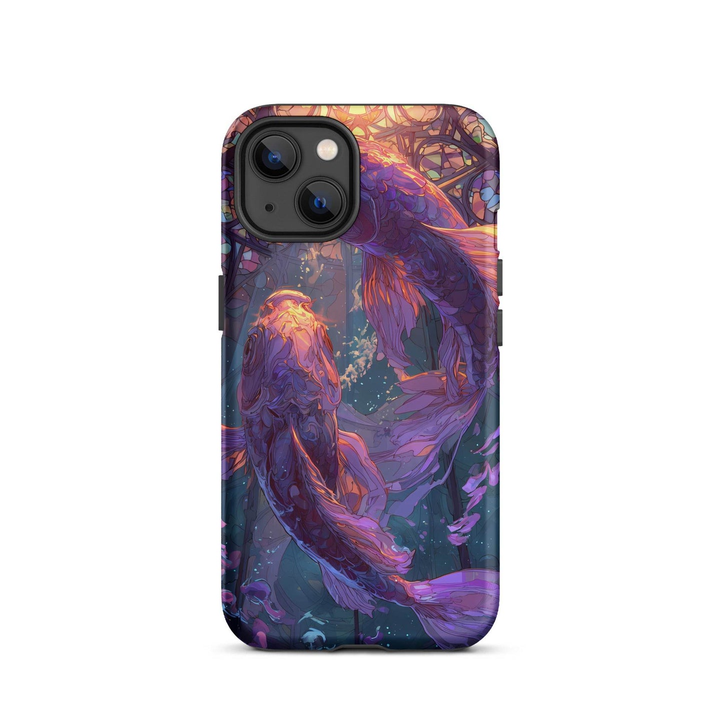 Pisces Zodiac Sign Fan Art Tough Case for iPhone® - Chromavolt