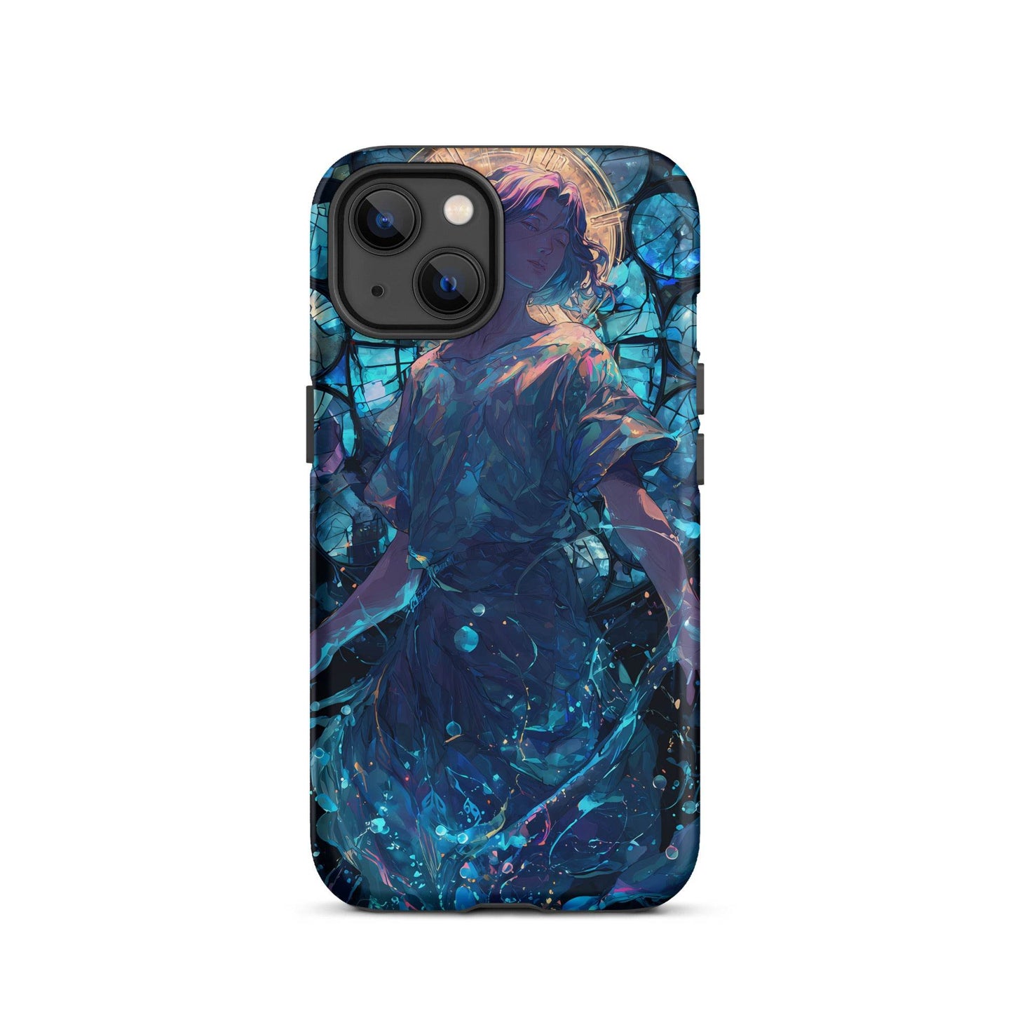 Aquarius Zodiac Sign Fan Art Tough Case for iPhone® - Chromavolt