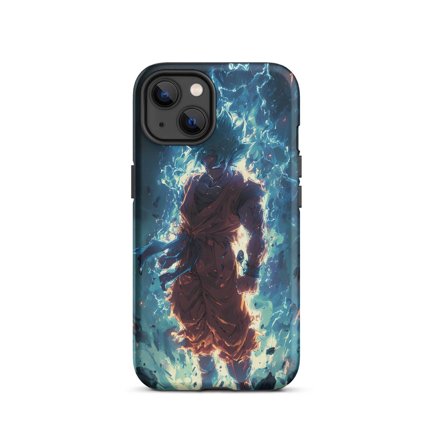Super Saiyan Blue Goku, Dragon Ball Super Anime Fan Art Tough Case for iPhone® - Chromavolt