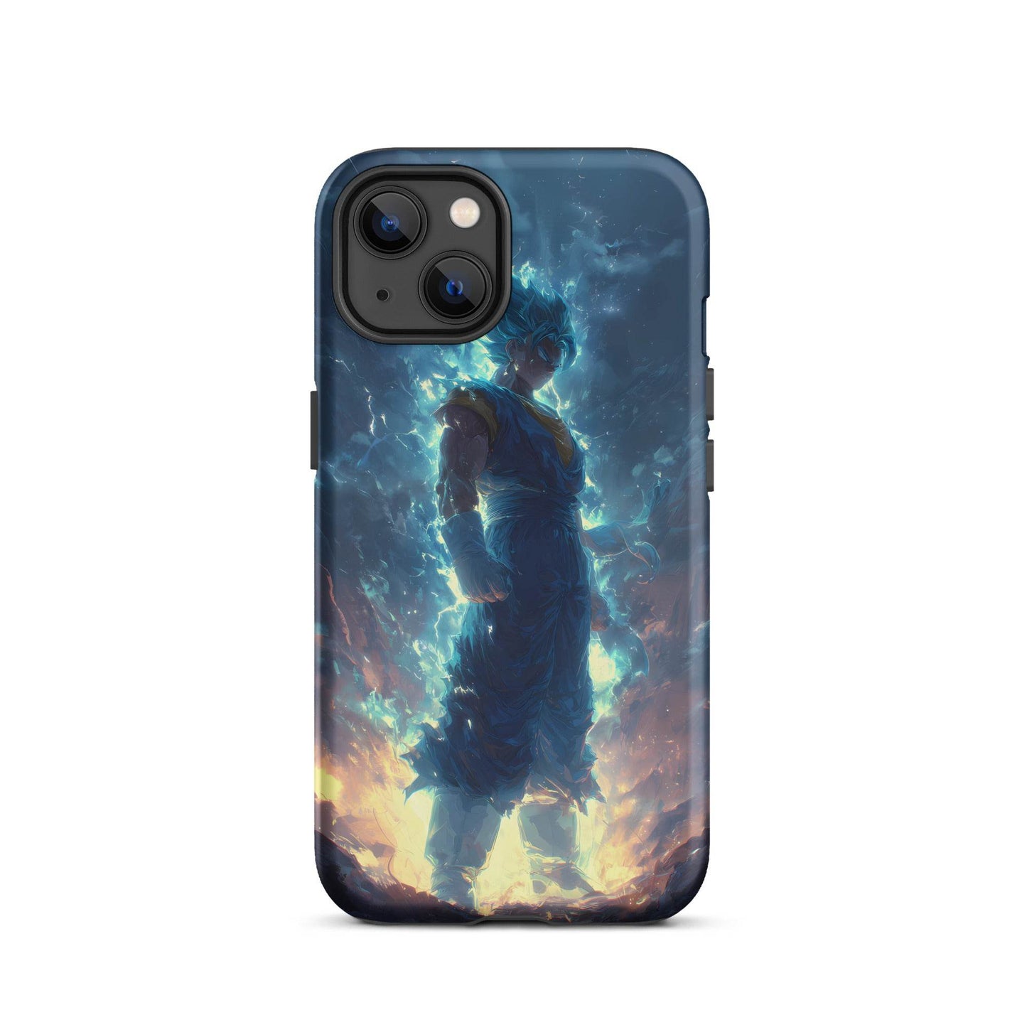 Super Saiyan Blue Vegito, Dragon Ball Super Anime Fan Art Tough Case for iPhone® - Chromavolt