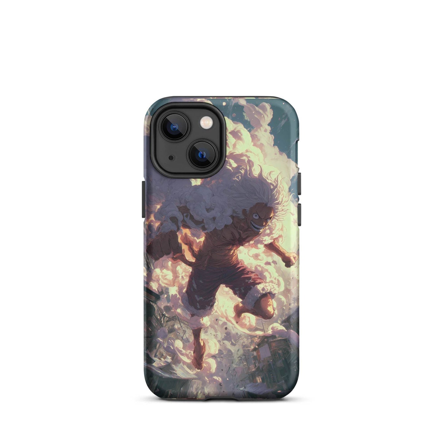 Monkey D Luffy Gear 5 Sun God Nika, One Piece Anime Tough Case for iPhone® - Chromavolt