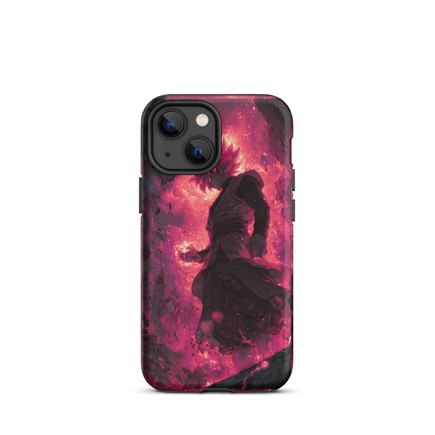 Zamasu Goku Black, Pink Rose Super Saiyan Dragon Ball Tough Case for iPhone® - Chromavolt