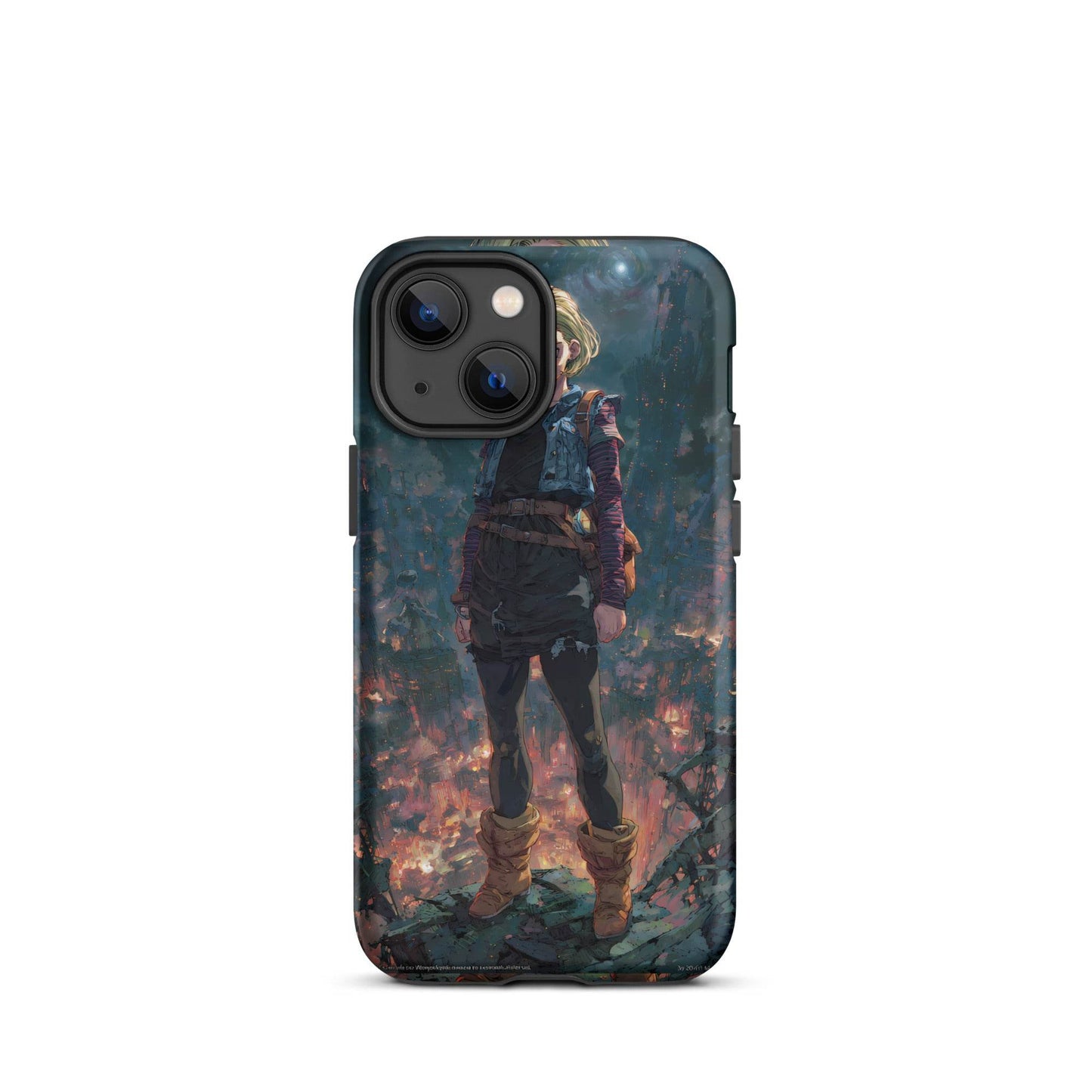 Android 18 Dragon Ball Z Anime Tough Case for iPhone® - Chromavolt