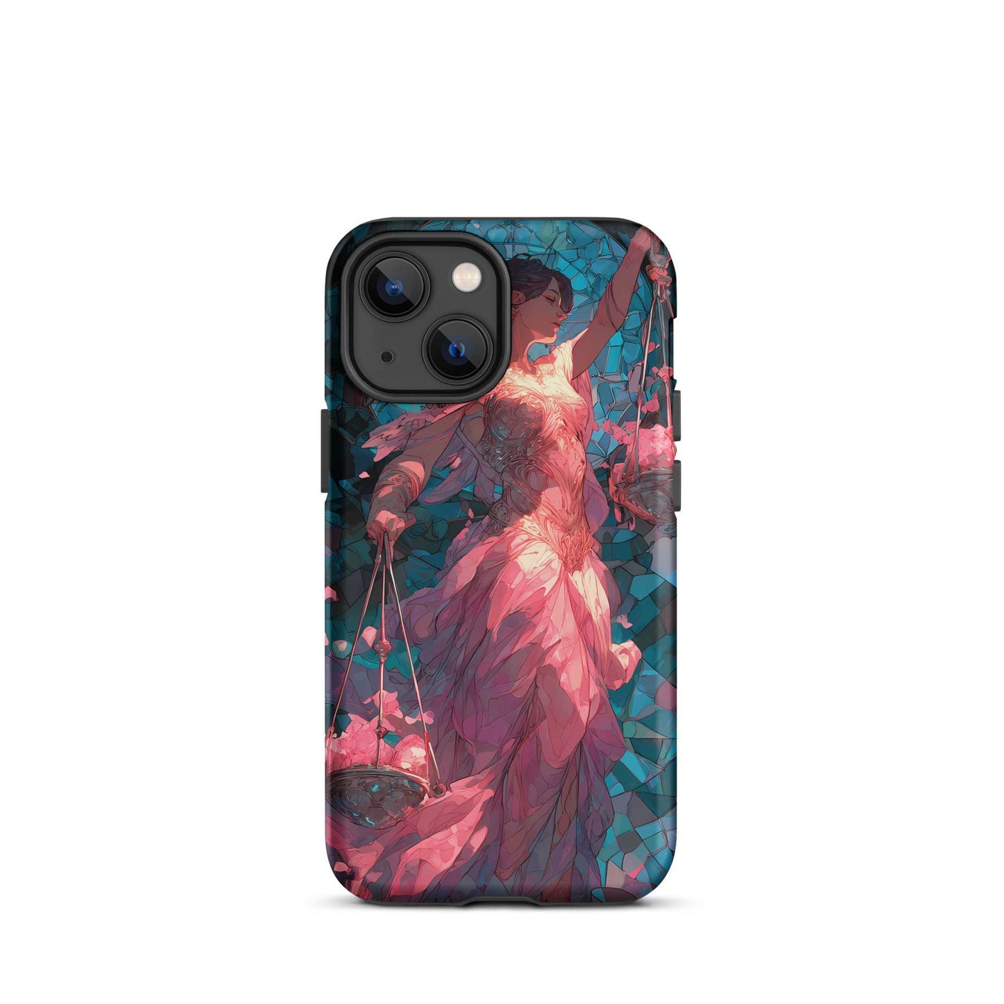 Libra Zodiac Sign Fan Art Tough Case for iPhone® - Chromavolt