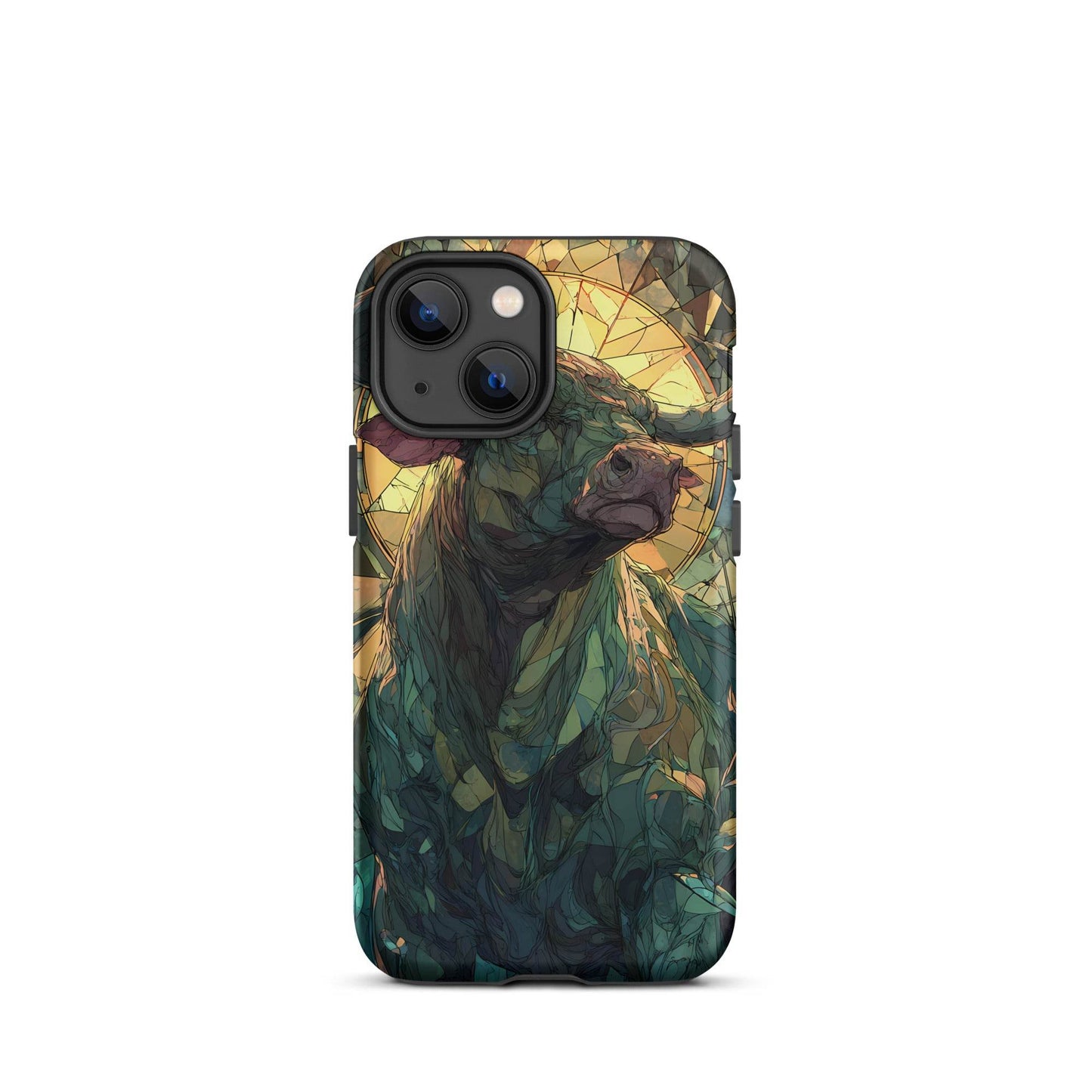 Taurus Zodiac Sign Fan Art Tough Case for iPhone® - Chromavolt