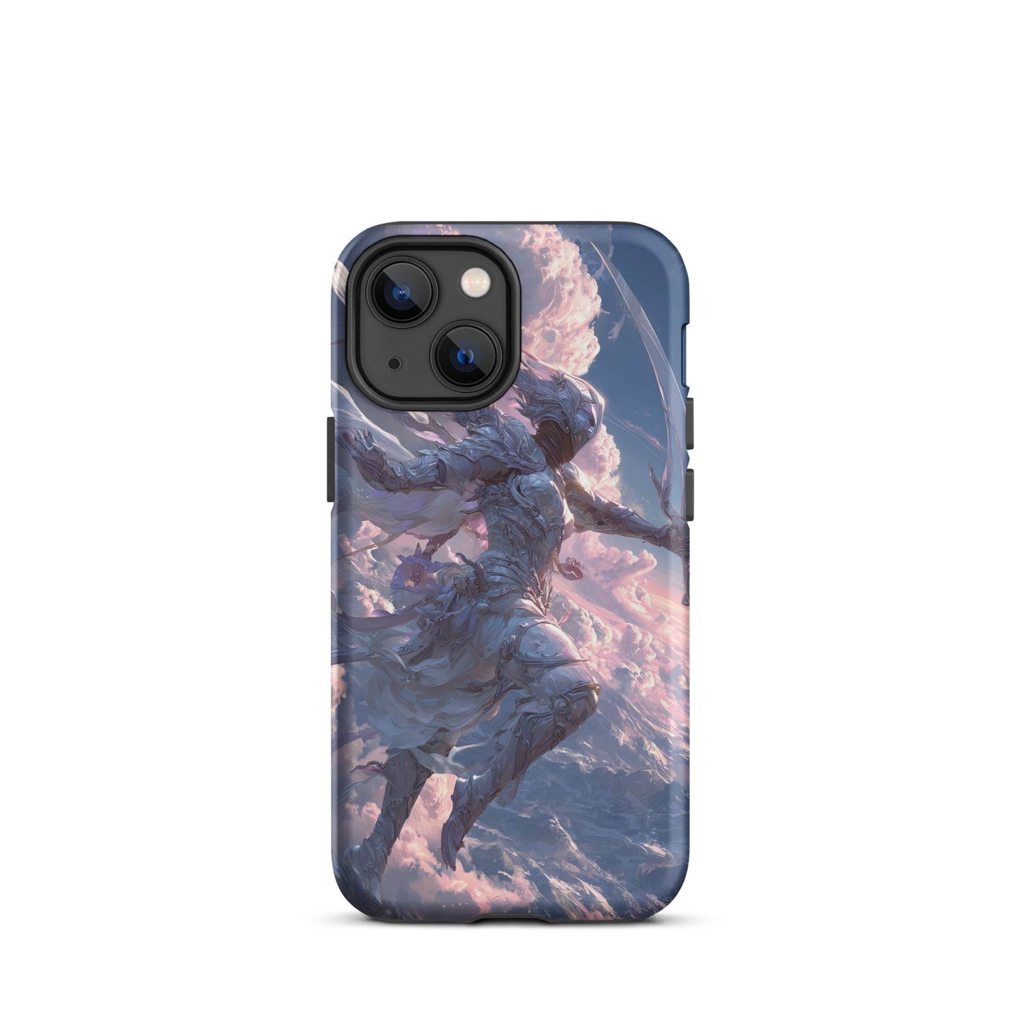 Wind Elemental Knight, Original Anime Art Tough Case for iPhone® - Chromavolt