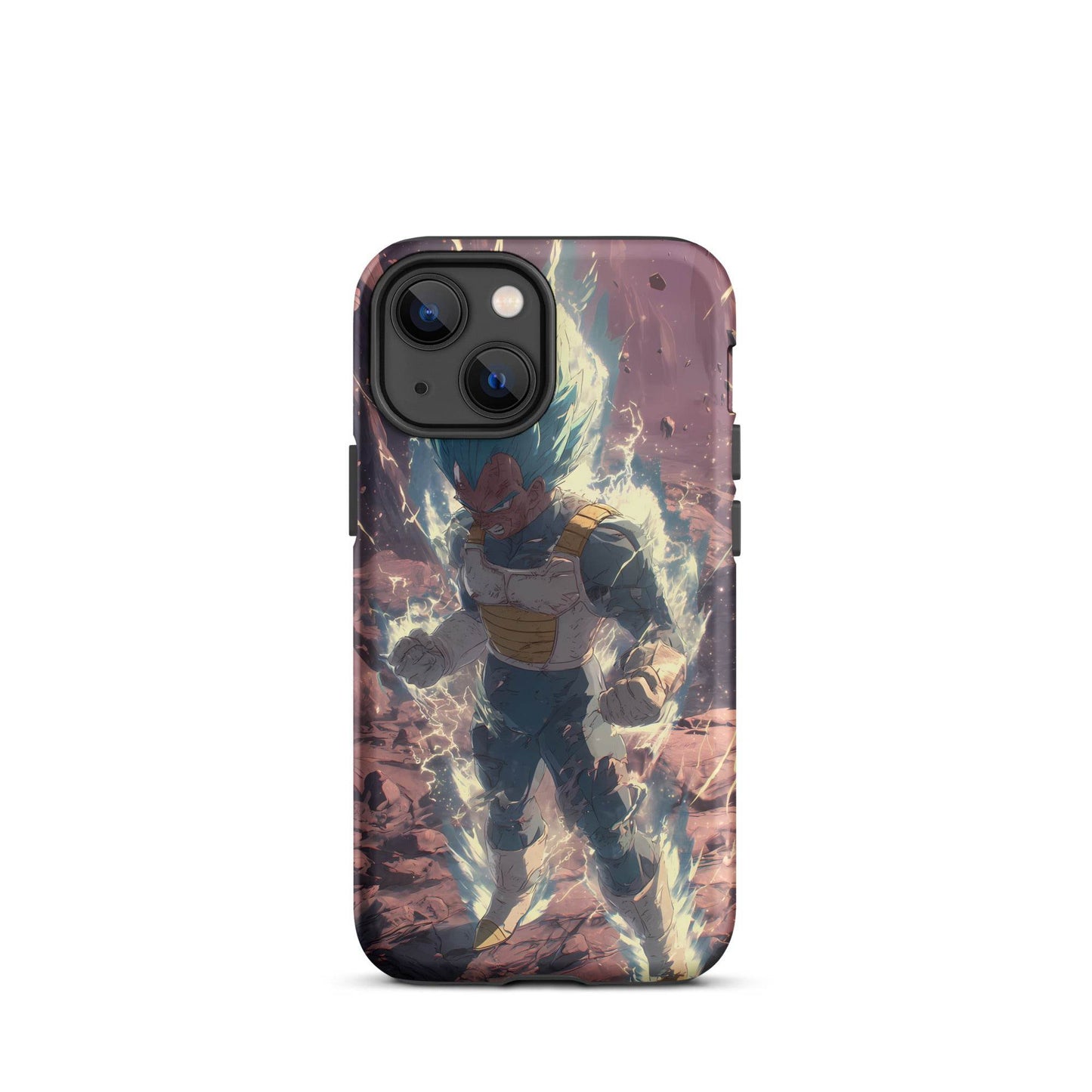 Super Saiyan Blue Vegeta, Dragon Ball Super Anime Fan Art Tough Case for iPhone® - Chromavolt