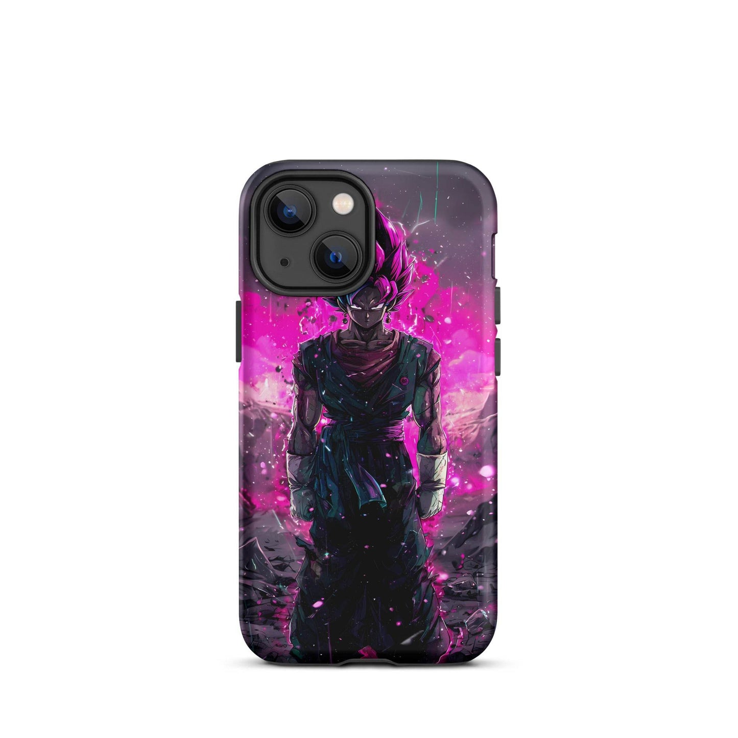 Super Saiyan Blue and Pink Rose Vegito, Dragon Ball Super Anime Fan Art Tough Case for iPhone® - Chromavolt