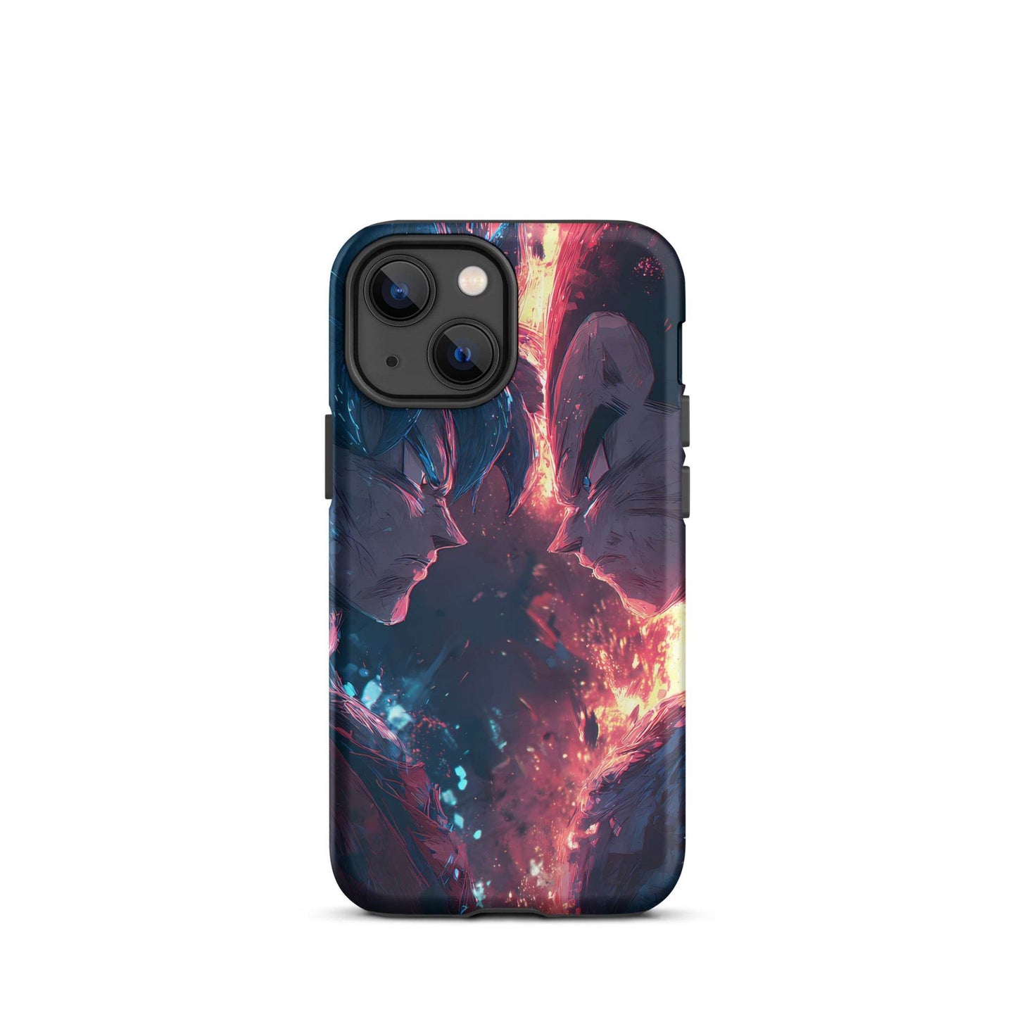 Goku Vs Vegeta, Dragon Ball Z Anime Fan Art Tough Case for iPhone® - Chromavolt