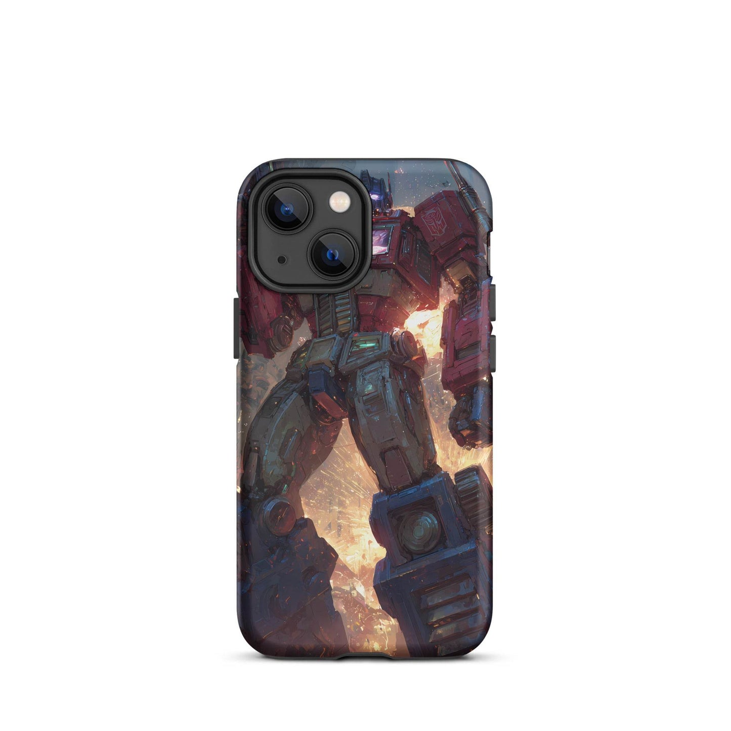 Optimus Prime Transformers Anime Fan Art Tough Case for iPhone® - Chromavolt