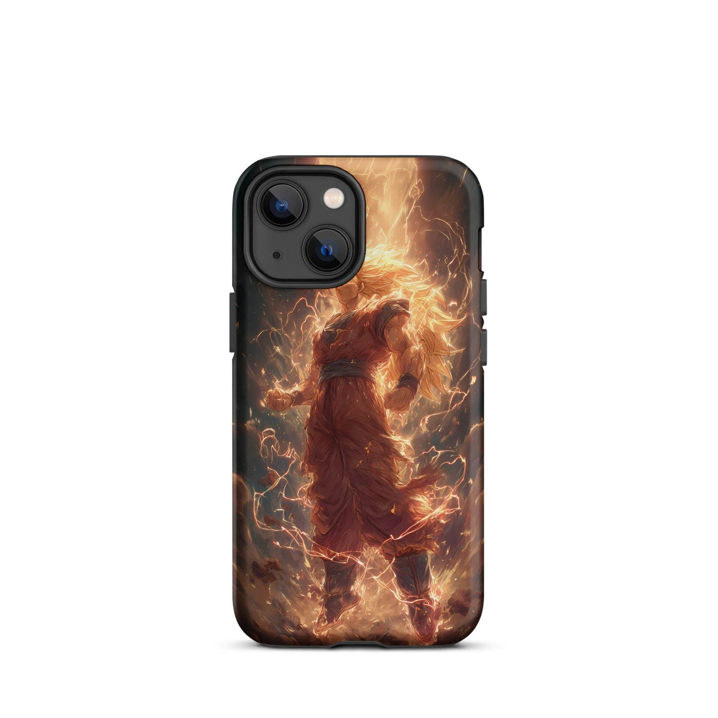 Super Saiyan 3 Goku, Dragon Ball Z Anime Fan Art Tough Case for iPhone® - Chromavolt