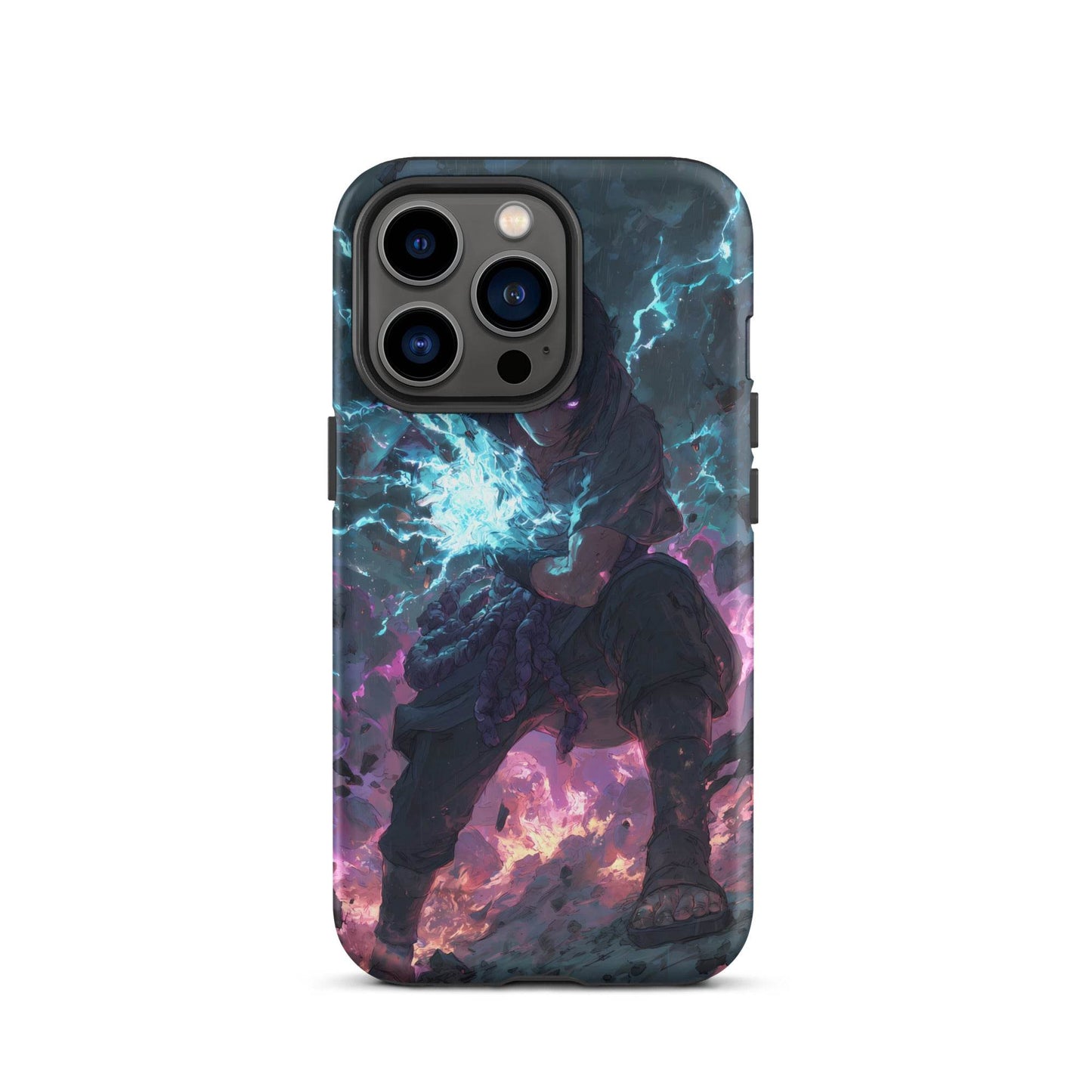 Sasuke Uchiha Chidori, Naruto Shippuden Tough Case for iPhone® - Chromavolt