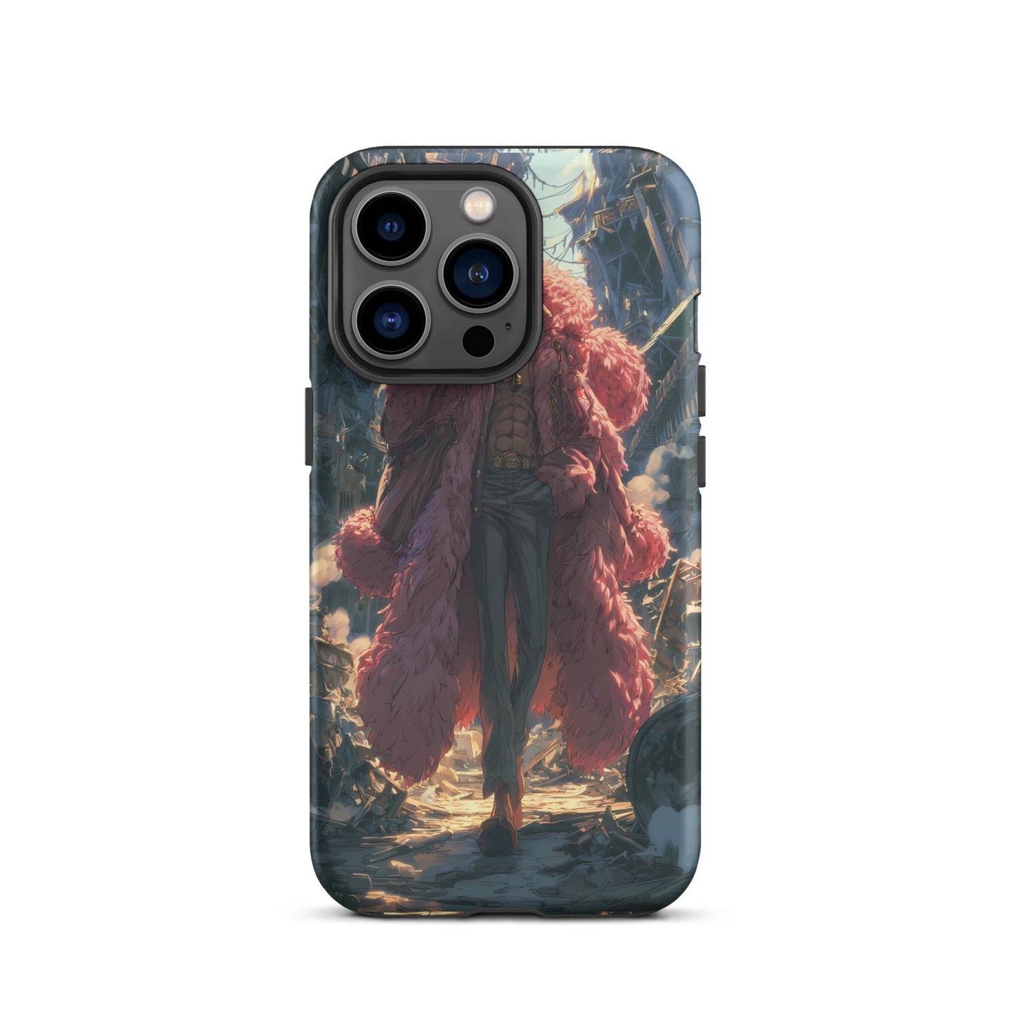 Donquixote Doflamingo King of Dressrosa, One Piece Anime Tough Case for iPhone® - Chromavolt