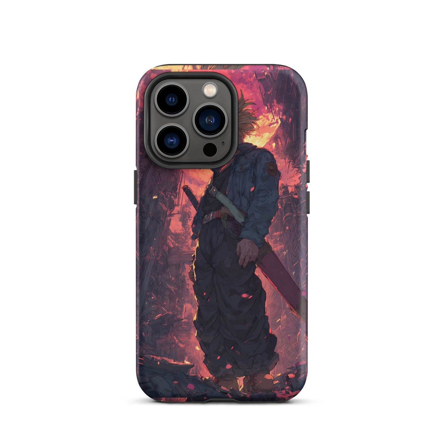Super Saiyan Trunks Dragon Ball Z Tough Case for iPhone® - Chromavolt