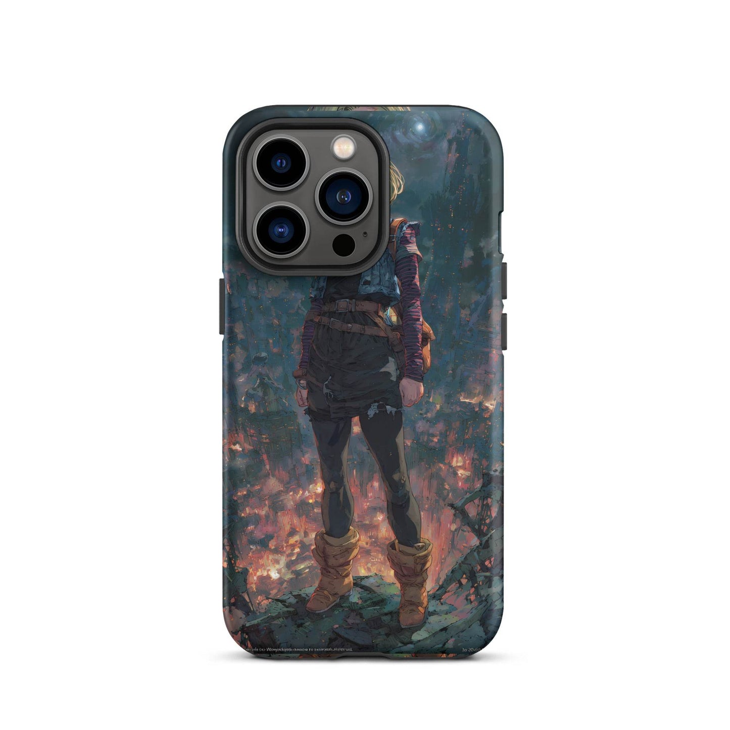 Android 18 Dragon Ball Z Anime Tough Case for iPhone® - Chromavolt