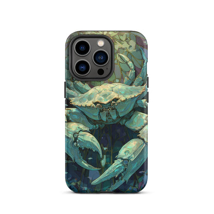 Cancer Zodiac Sign Fan Art Tough Case for iPhone® - Chromavolt
