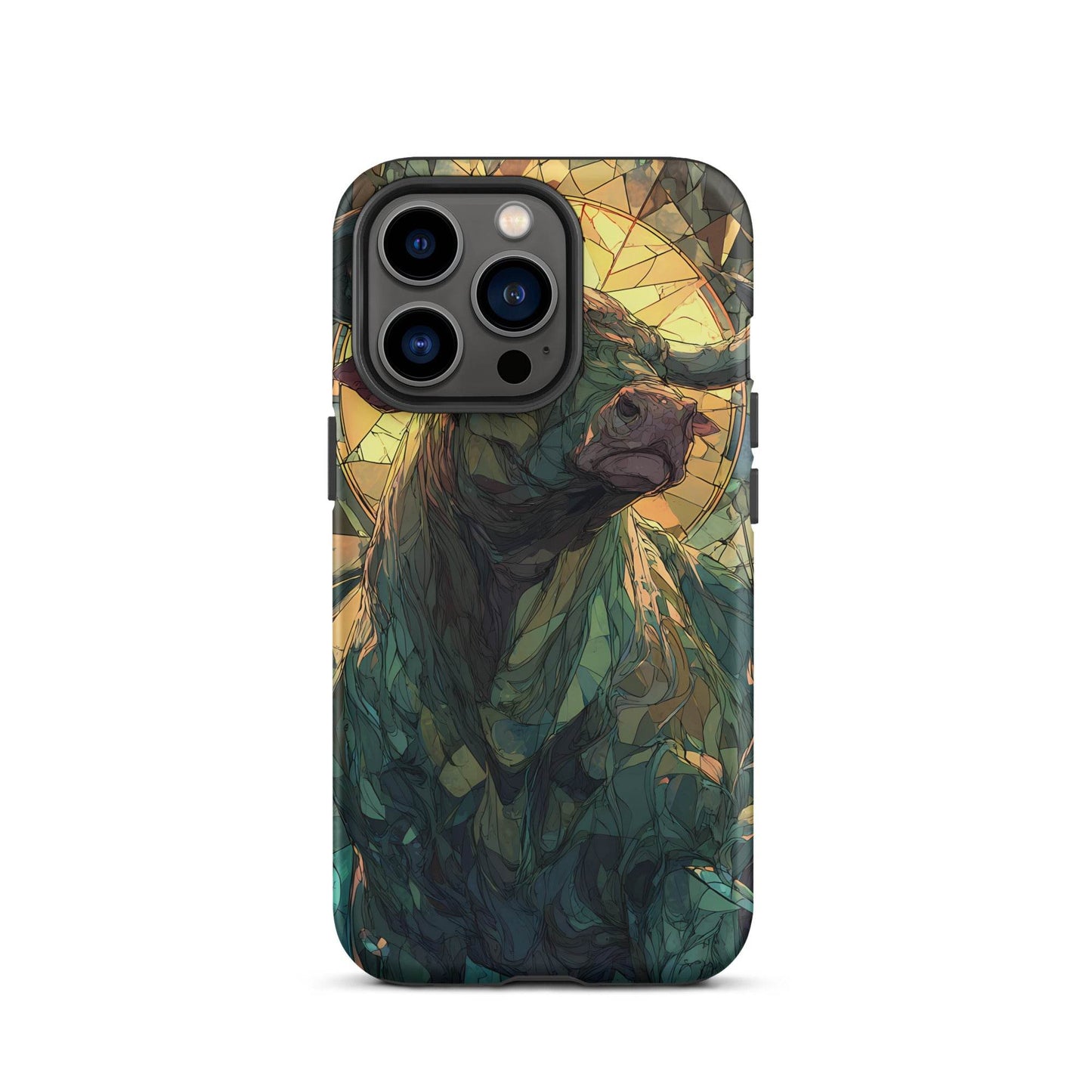 Taurus Zodiac Sign Fan Art Tough Case for iPhone® - Chromavolt