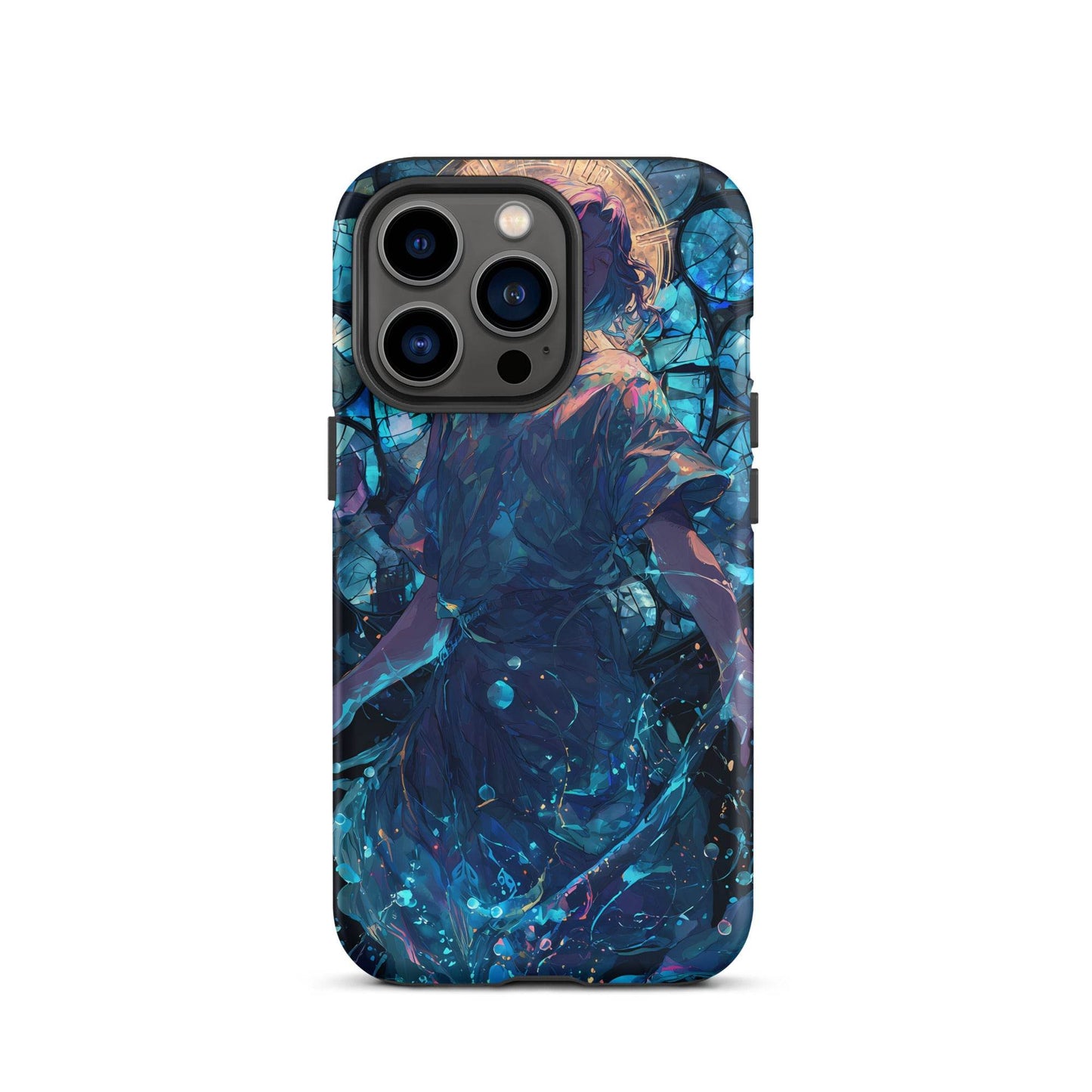 Aquarius Zodiac Sign Fan Art Tough Case for iPhone® - Chromavolt