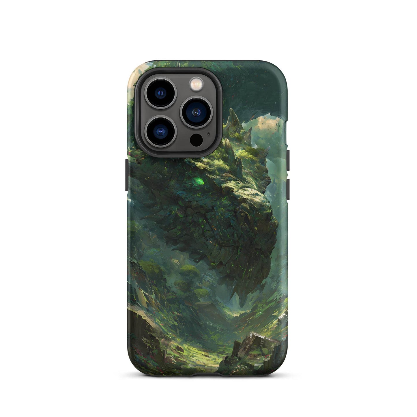 Earth Dragon: The Living Mountain Tough Case for iPhone® - Chromavolt