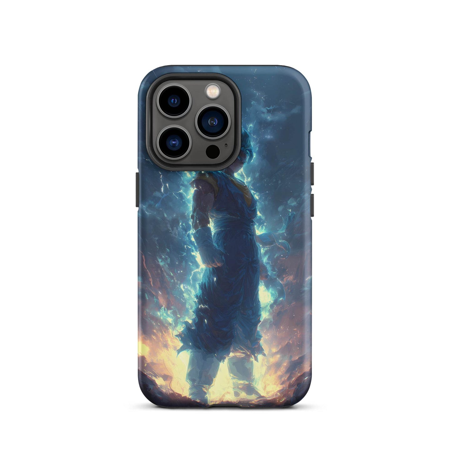 Super Saiyan Blue Vegito, Dragon Ball Super Anime Fan Art Tough Case for iPhone® - Chromavolt