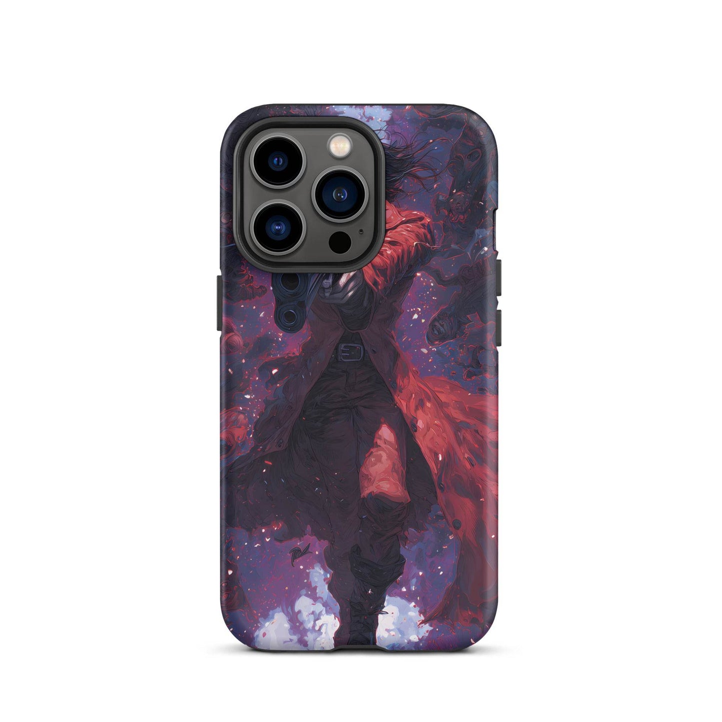 Alucard Hellsing Anime Fan Art Tough Case for iPhone® - Chromavolt