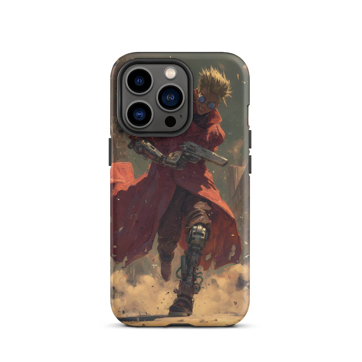 Vash the Stampede, Trigun Anime Fan Art Tough Case for iPhone® - Chromavolt