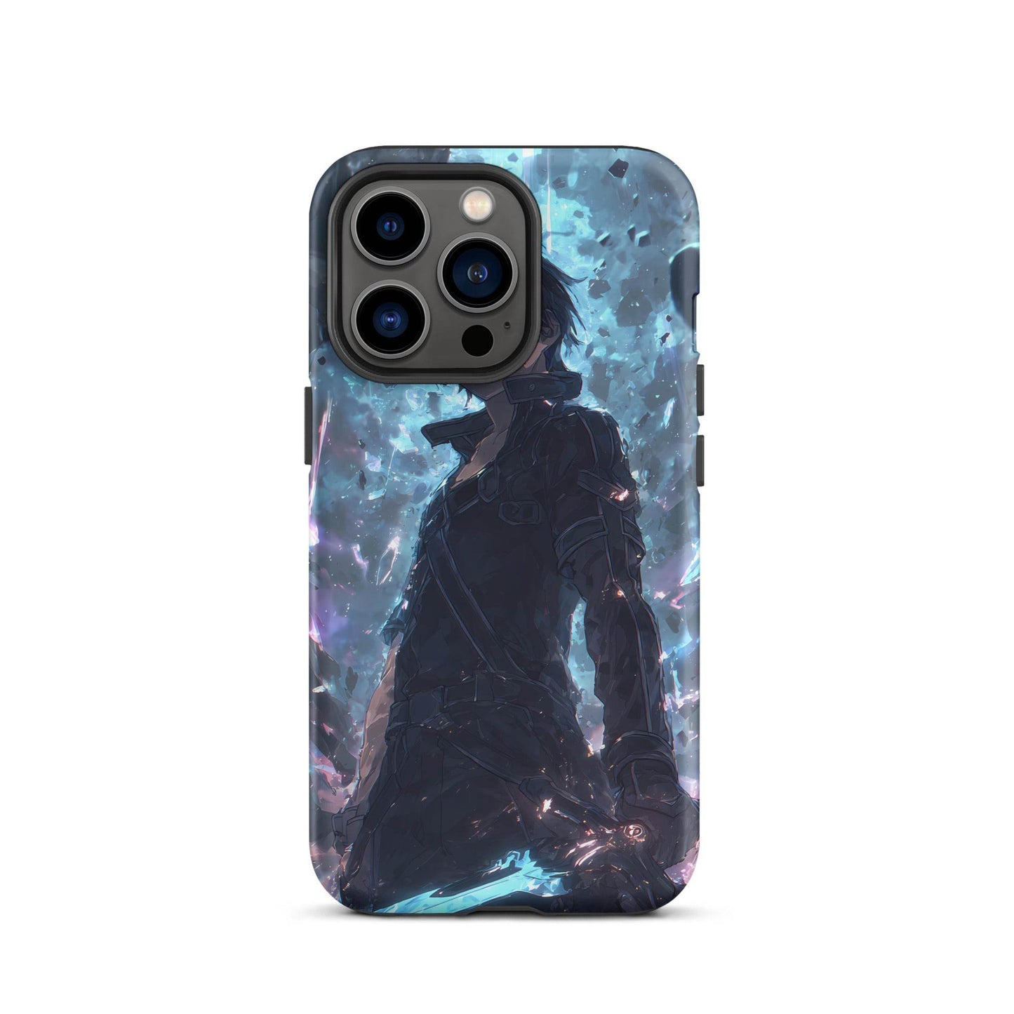Kirito Kirigaya Sword Art Online Anime Fan Art Tough Case for iPhone® - Chromavolt