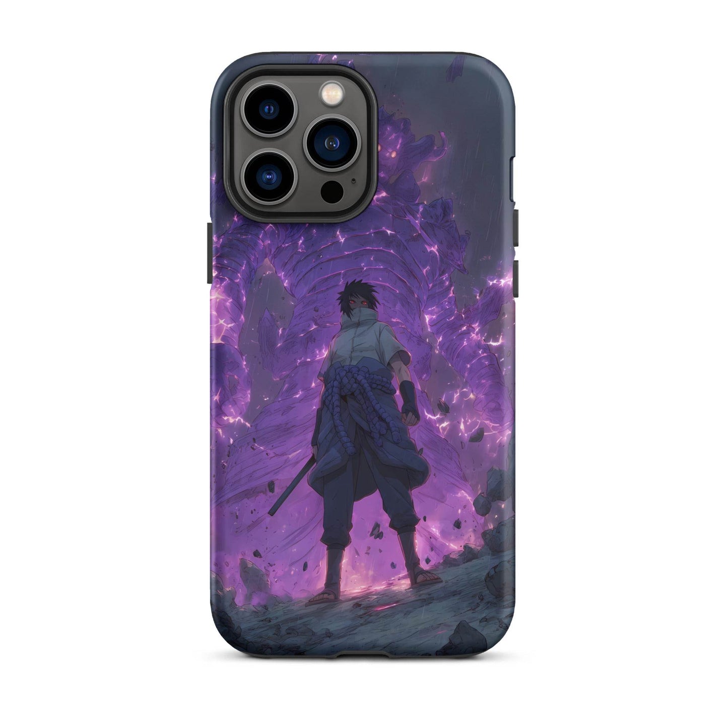 Susanoo Sasuke Uchiha, Naruto Shippuden Mangekyo Sharingan Tough Case for iPhone® - Chromavolt