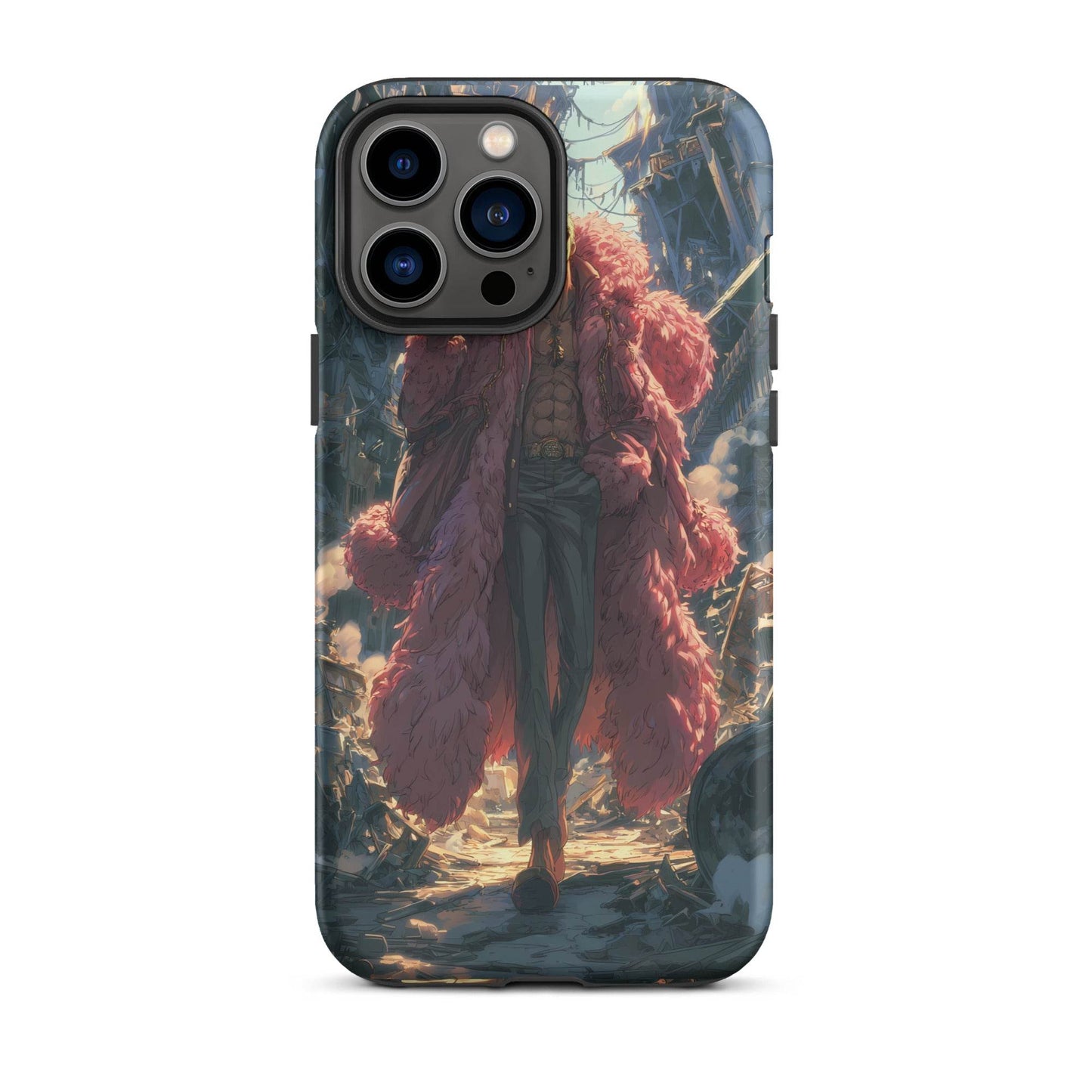 Donquixote Doflamingo King of Dressrosa, One Piece Anime Tough Case for iPhone® - Chromavolt