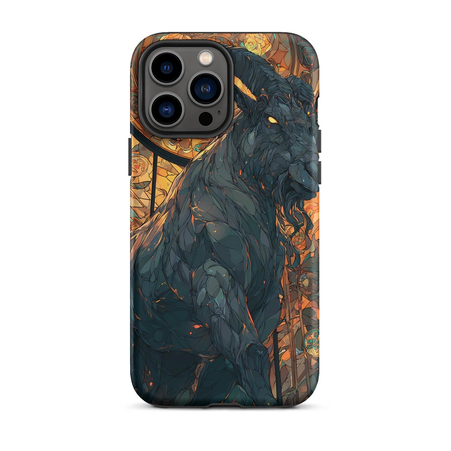 Capricorn Zodiac Sign Fan Art Tough Case for iPhone® - Chromavolt