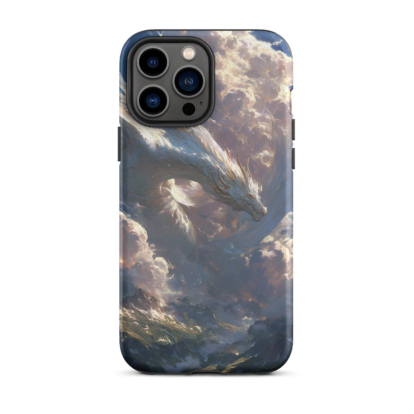 Wind Dragon: The Sky Dancer Fantasy Art Tough Case for iPhone® - Chromavolt