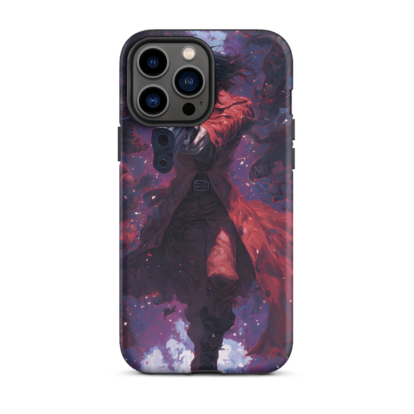 Alucard Hellsing Anime Fan Art Tough Case for iPhone® - Chromavolt