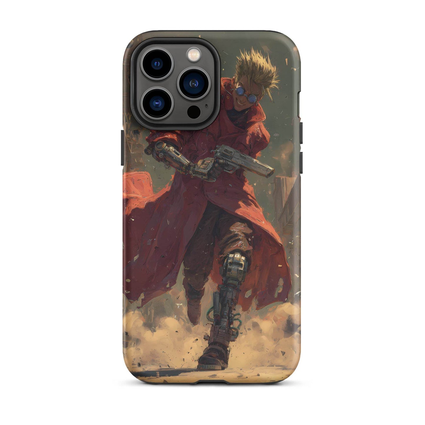 Vash the Stampede, Trigun Anime Fan Art Tough Case for iPhone® - Chromavolt