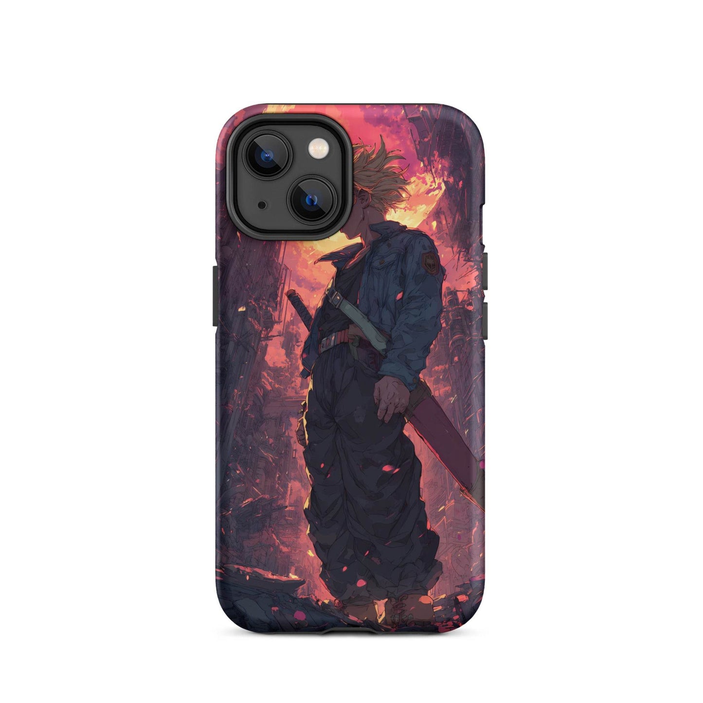 Super Saiyan Trunks Dragon Ball Z Tough Case for iPhone® - Chromavolt