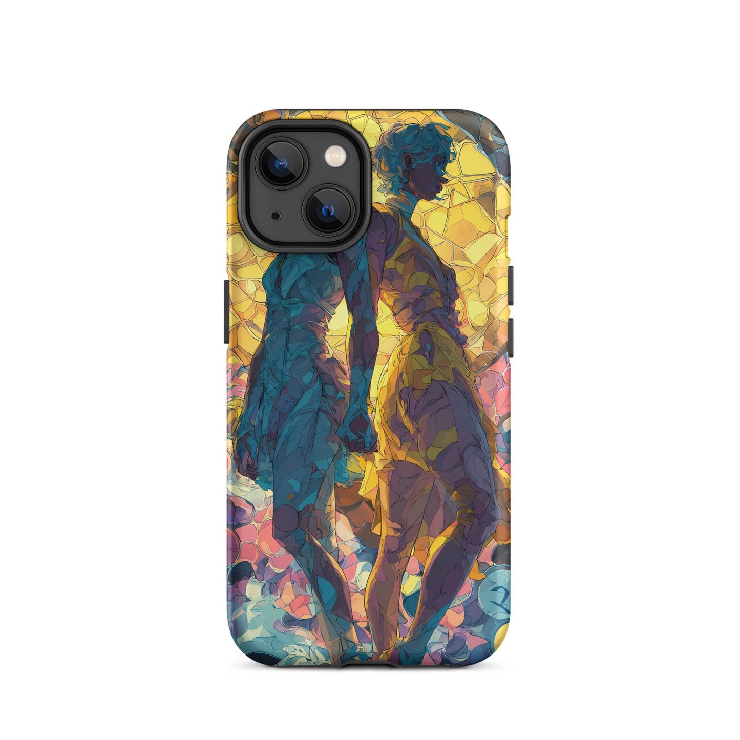 Gemini Zodiac Sign Fan Art Tough Case for iPhone® - Chromavolt