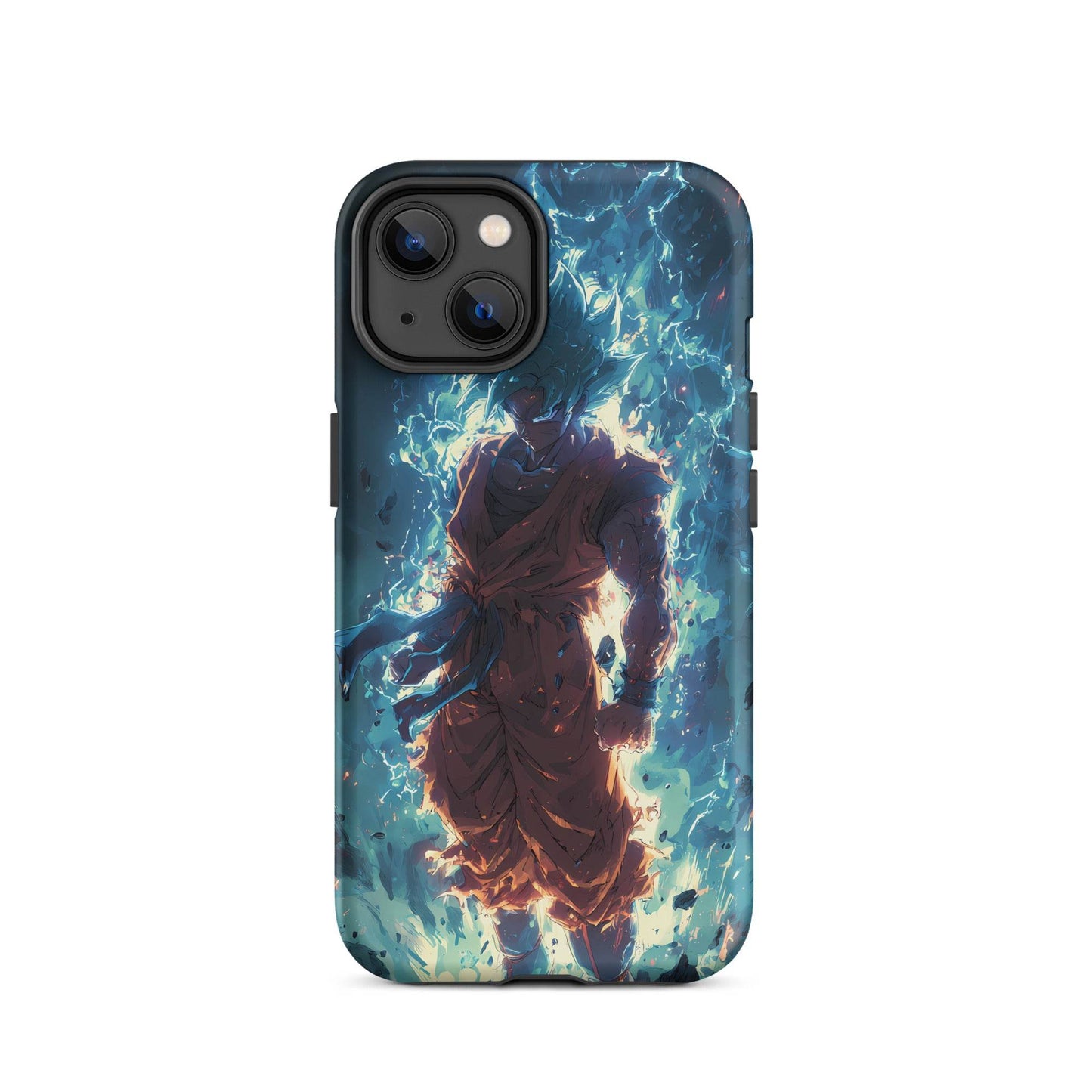 Super Saiyan Blue Goku, Dragon Ball Super Anime Fan Art Tough Case for iPhone® - Chromavolt