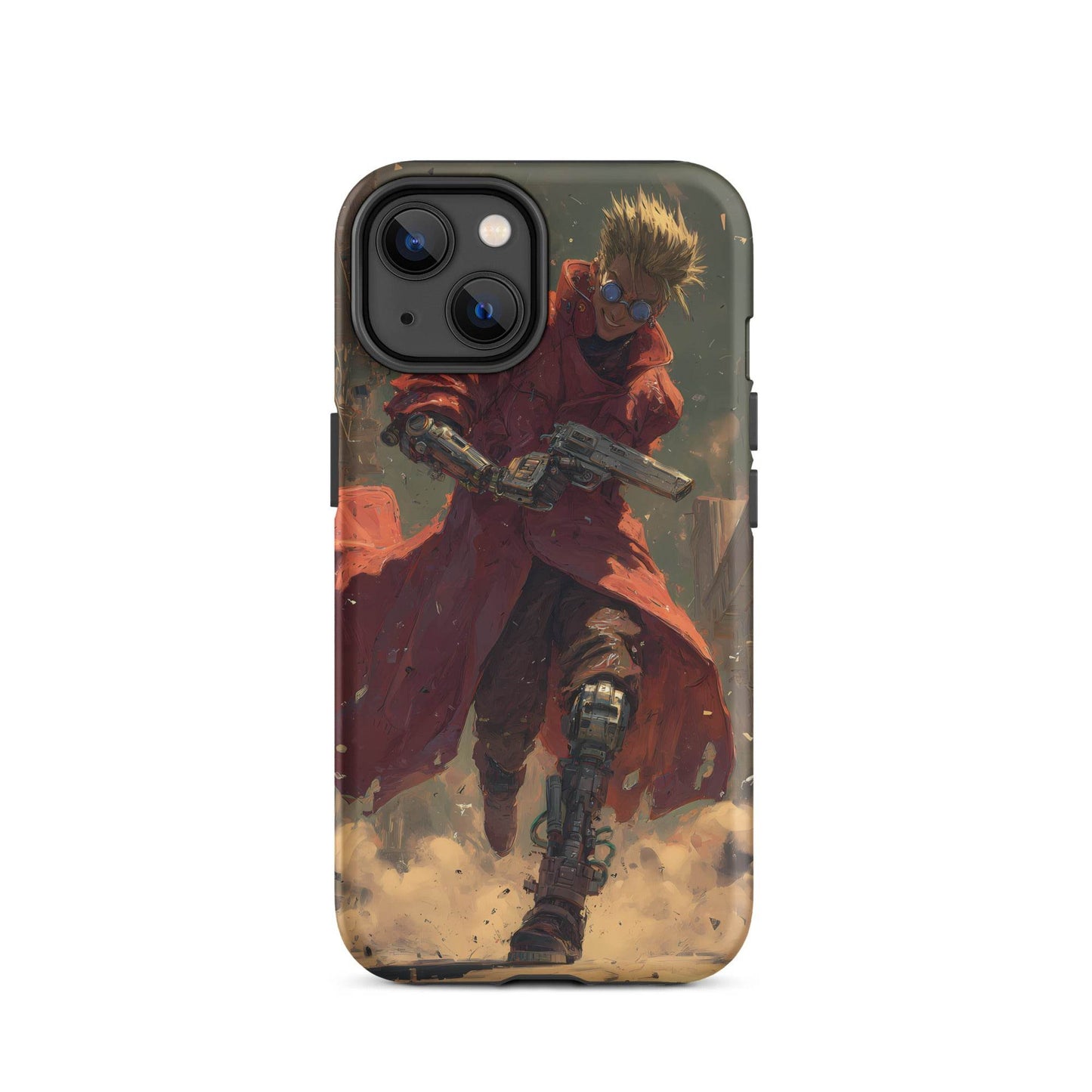 Vash the Stampede, Trigun Anime Fan Art Tough Case for iPhone® - Chromavolt