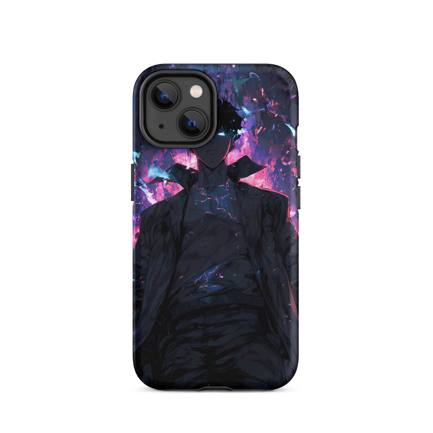 Solo Leveling Sung Jin Woo Anime Fan Art Tough Case for iPhone® - Chromavolt