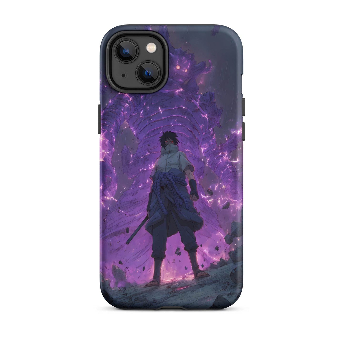 Susanoo Sasuke Uchiha, Naruto Shippuden Mangekyo Sharingan Tough Case for iPhone® - Chromavolt