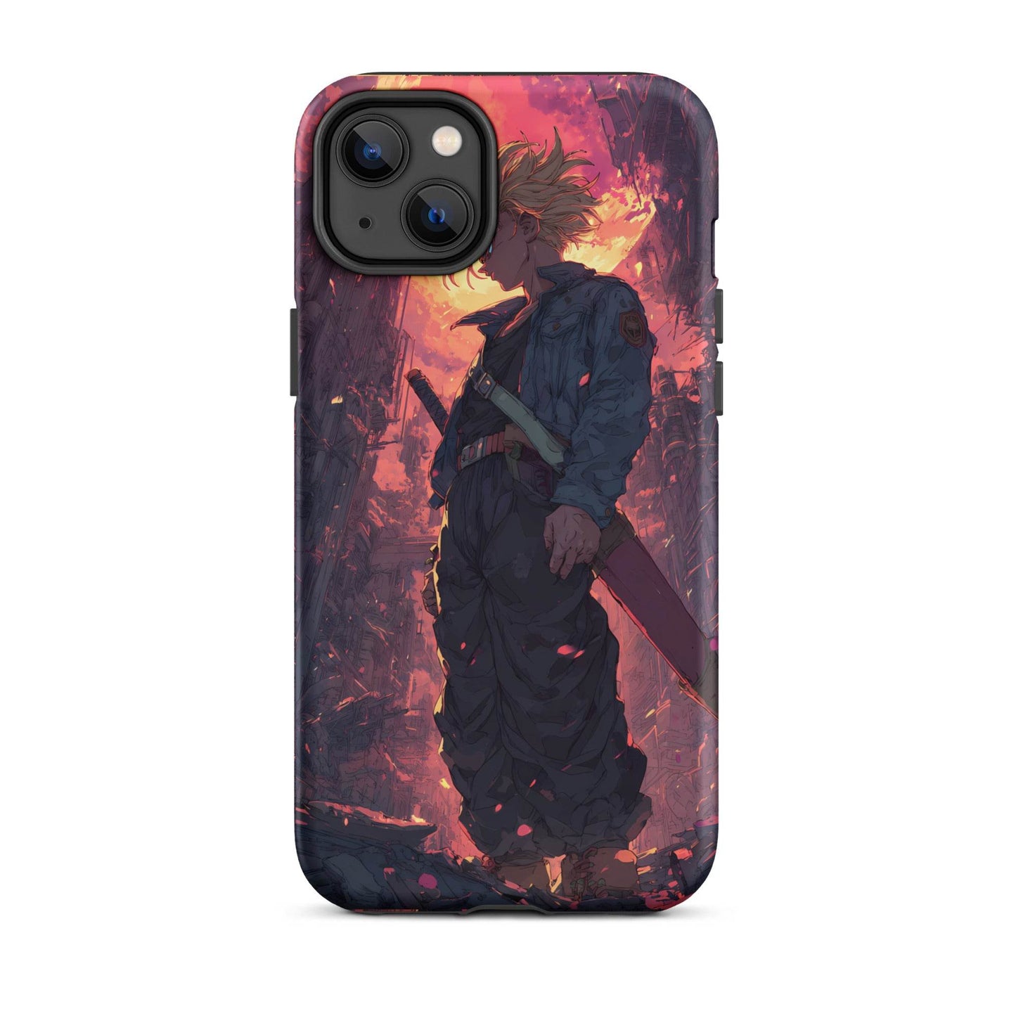 Super Saiyan Trunks Dragon Ball Z Tough Case for iPhone® - Chromavolt