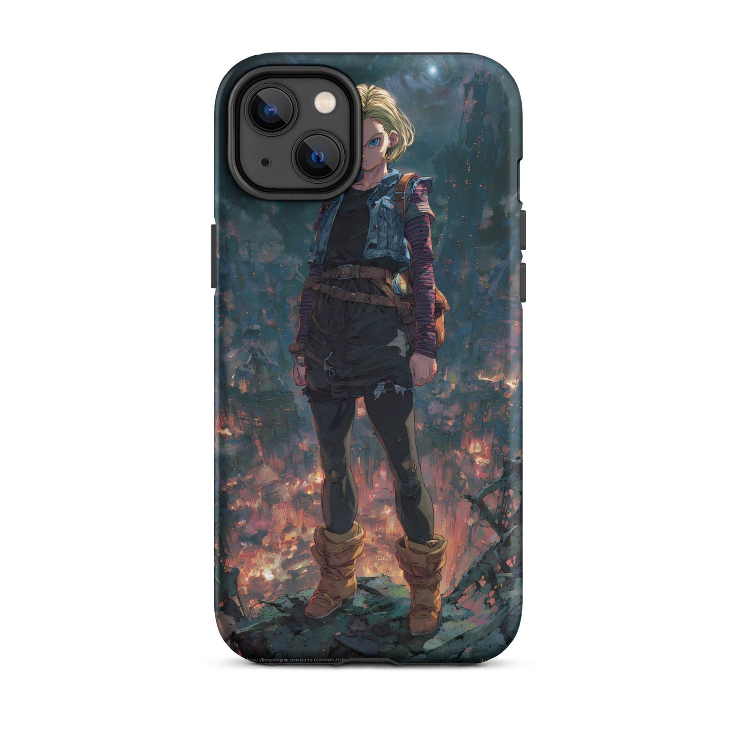 Android 18 Dragon Ball Z Anime Tough Case for iPhone® - Chromavolt
