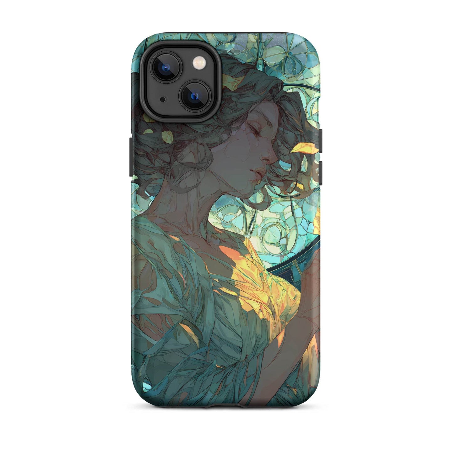 Virgo Zodiac Sign Fan Art Tough Case for iPhone® - Chromavolt